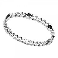 Bracelet Zancan Man in Silver Zirconia ESB139 - ESB139